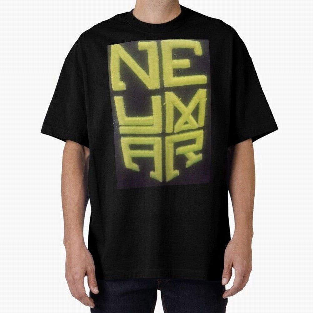 Neymar Oversized T-Shirt Show Championship Spirit for FIFA World Cup 2026 Capturing CR7, Brazil Energy, Championship Spirit, Famous Goals, Roaring Crowds and International Football Unity; Perfect for People Who Love Argentina, Brazil, France,