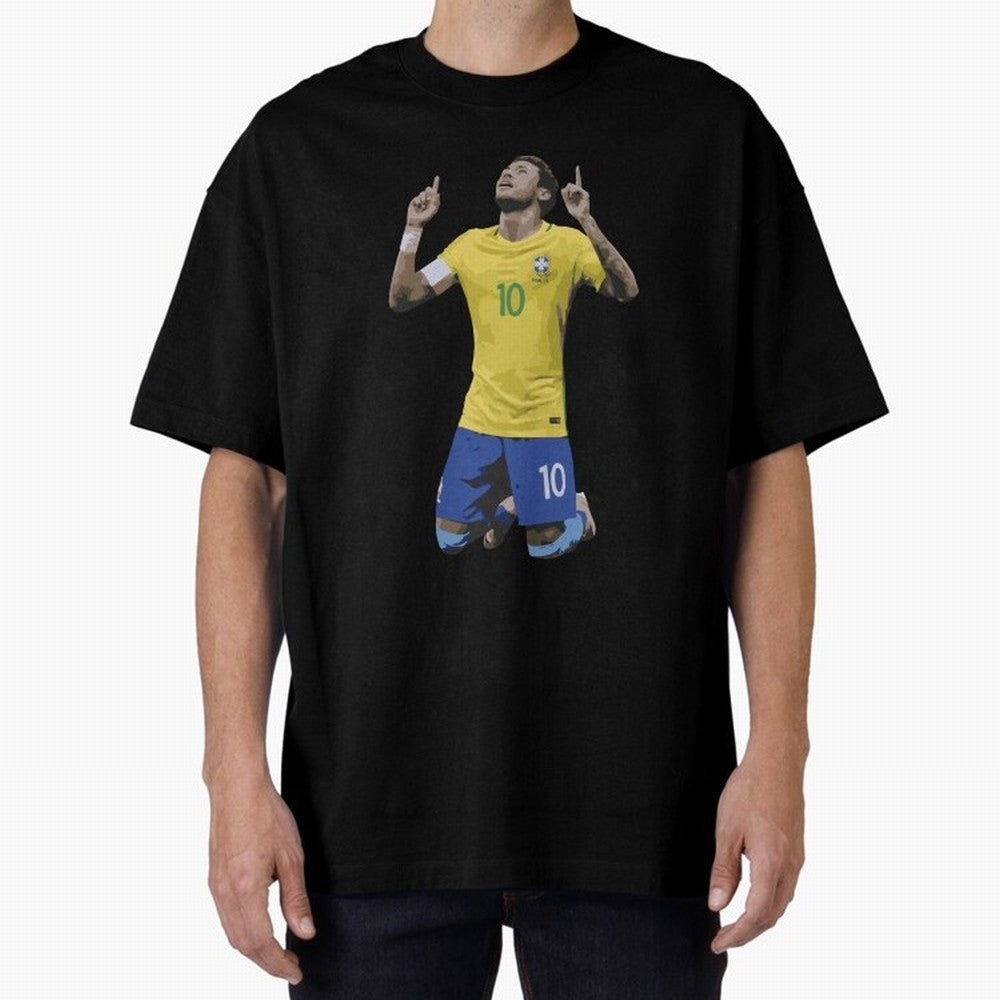Neymar Brazil Celebration Sticker Essential T-Shirt Discover Global Football Passion for FIFA World Cup 2026 Group Stage, Built around Haaland and Mbappe, England and Germany, Sports Nostalgia, International Competition, Famous Players and