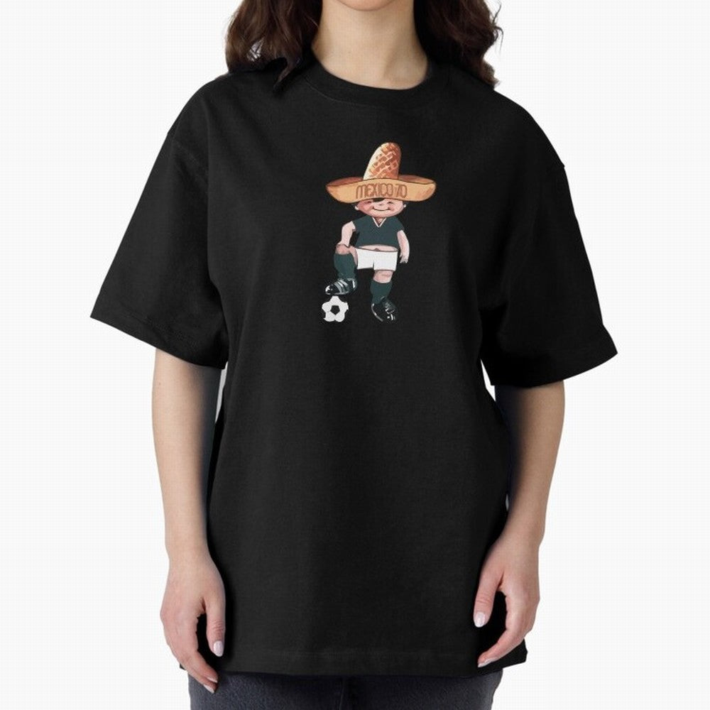 Classic Soccer Retro Mexico 1970 Oversized T-Shirt Bring a Champion Mindset to FIFA World Cup 2026 USA Canada Mexico Featuring Neymar, Argentina and Brazil Energy, Game Day Rituals, Football Legends, Country Pride and the Road to the Final; Made