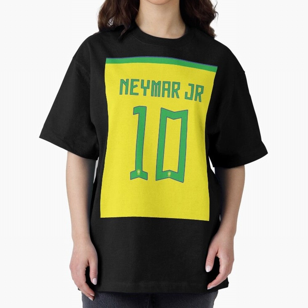 Neymar 10 Brazil 2022 World Cup Jersey Classic T-Shirt Show Up for the Glory of FIFA World Cup 2026 Spirit, Centered on Brazil, Portugal and Argentina, Messi, CR7 and Mbappe, Football Festival Excitement, Trophy Ambitions, Country Rivalries and