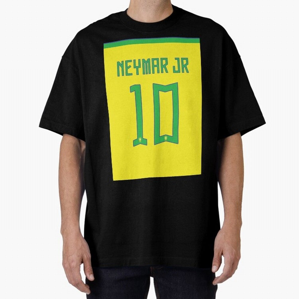 Neymar 10 Brazil 2022 World Cup Jersey Classic T-Shirt Show Up for the Glory of FIFA World Cup 2026 Spirit, Centered on Brazil, Portugal and Argentina, Messi, CR7 and Mbappe, Football Festival Excitement, Trophy Ambitions, Country Rivalries and
