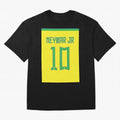 Neymar 10 Brazil 2022 World Cup Jersey Classic T-Shirt Show Up for the Glory of FIFA World Cup 2026 Spirit, Centered on Brazil, Portugal and Argentina, Messi, CR7 and Mbappe, Football Festival Excitement, Trophy Ambitions, Country Rivalries and