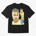 Neymar Futbol Oversized T-Shirt Treasure Match Day Hype around FIFA World Cup 2026, Mbappe and Neymar, Spain and Netherlands, Retro Football Energy, Iconic Rivalries, Trophy Chase Drama and Stadium Atmosphere; Ideal for Fans Who Follow Messi,