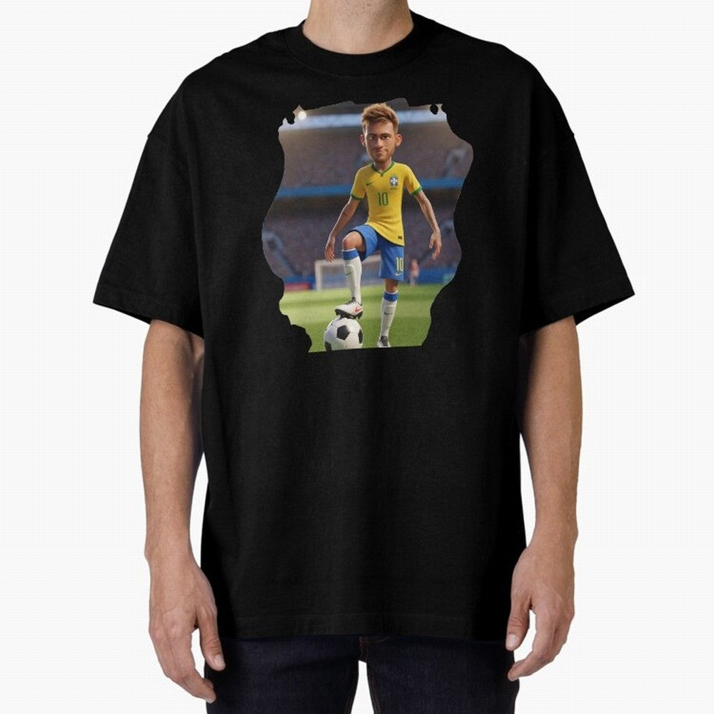 Football 3D Classic T-Shirt Fuel Your Fan Pride for Global Football Passion for FIFA World Cup 2026 Group Stage, Driven by CR7, Portugal, Spain and Germany, Football History, Final Match Energy, Crowd Noise and Once in a Lifetime Moments; Ideal for