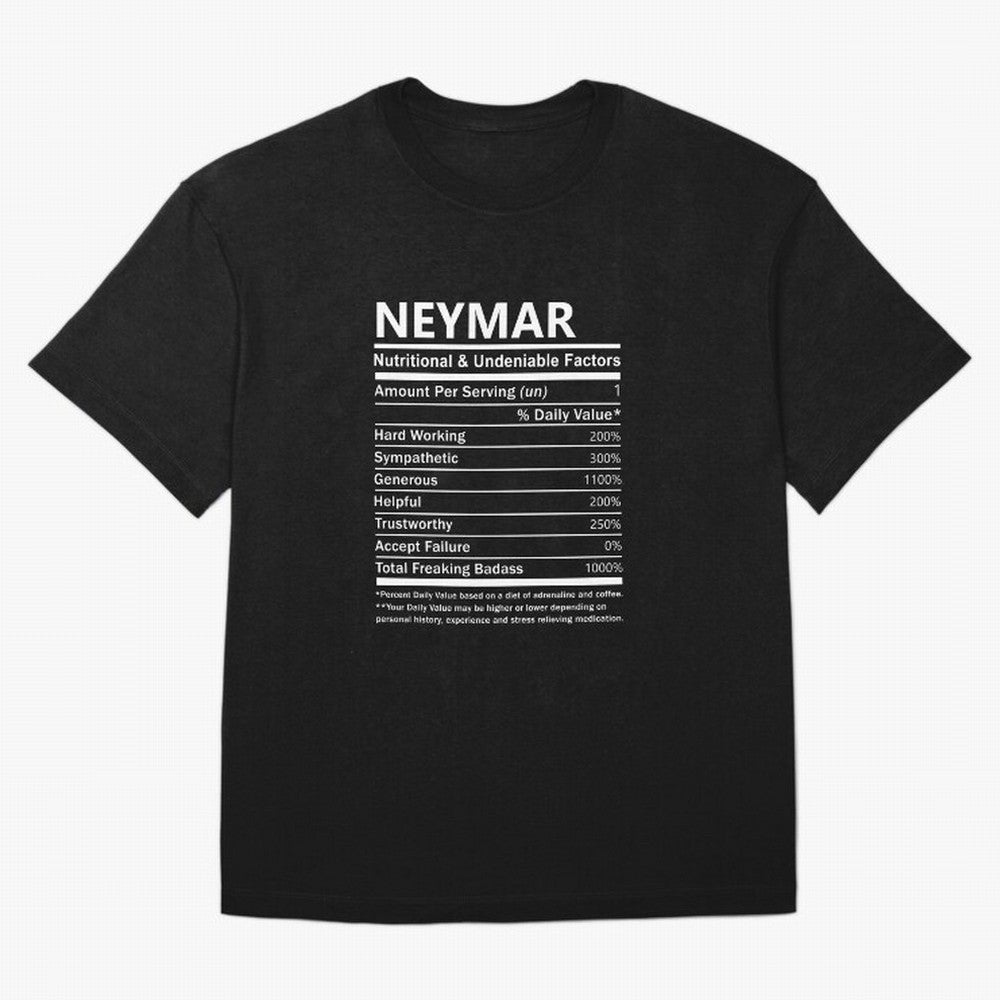 Neymar Name T Shirt - Neymar Nutritional And Undeniable Factors Gift Item Tee Essential T-Shirt Bring a Champion Mindset to FIFA World Cup 2026 USA Canada Mexico Featuring Neymar, Argentina and Brazil Energy, Game Day Rituals, Football Legends,
