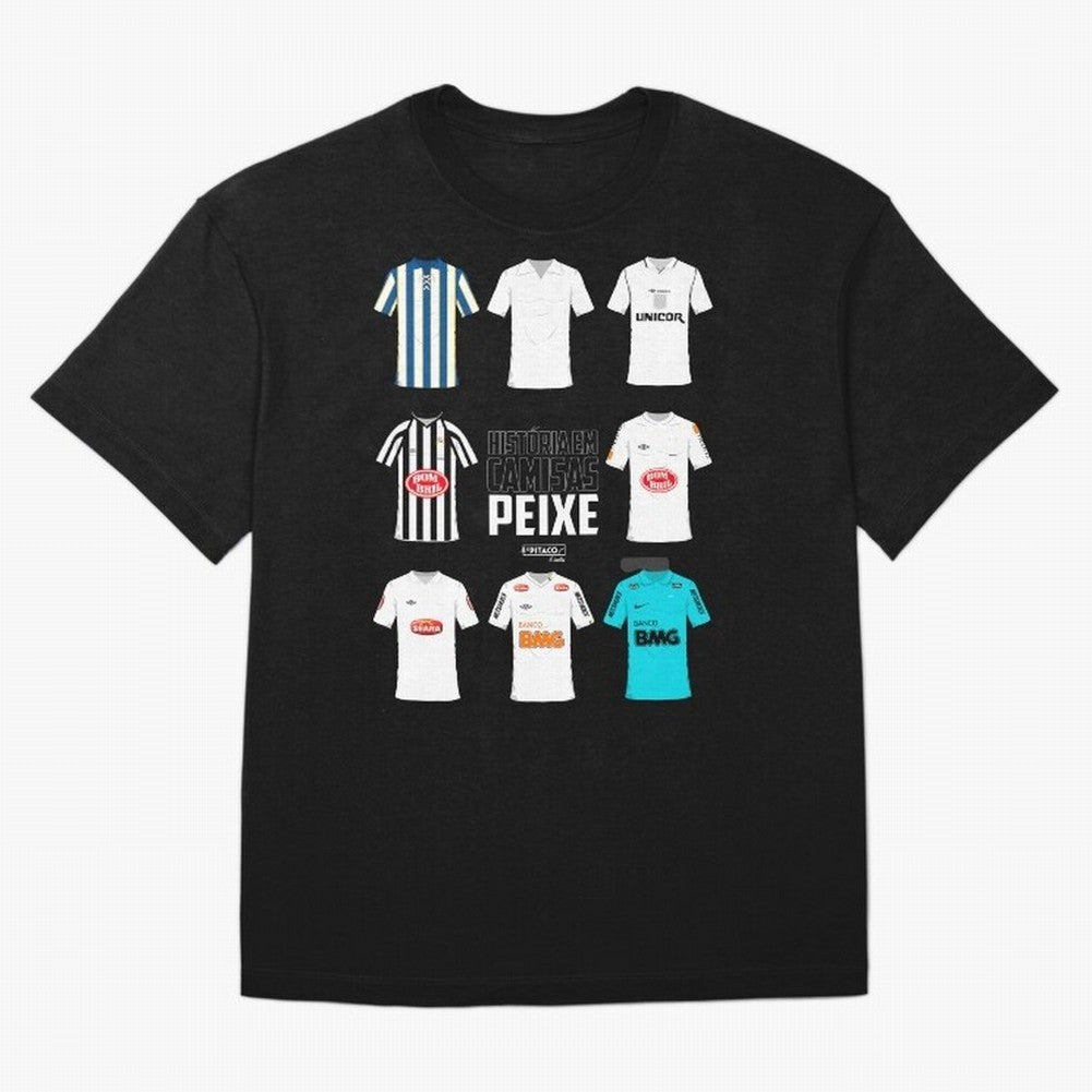 History in Shirts - Santos Classic T-Shirt Experience the FIFA World Cup 2026 USA Canada Mexico Journey through Messi, CR7 and Mbappe Highlights, Germany Pride, Football Passion, Legendary Performances, Festival Vibes and Supporter Community; Ideal