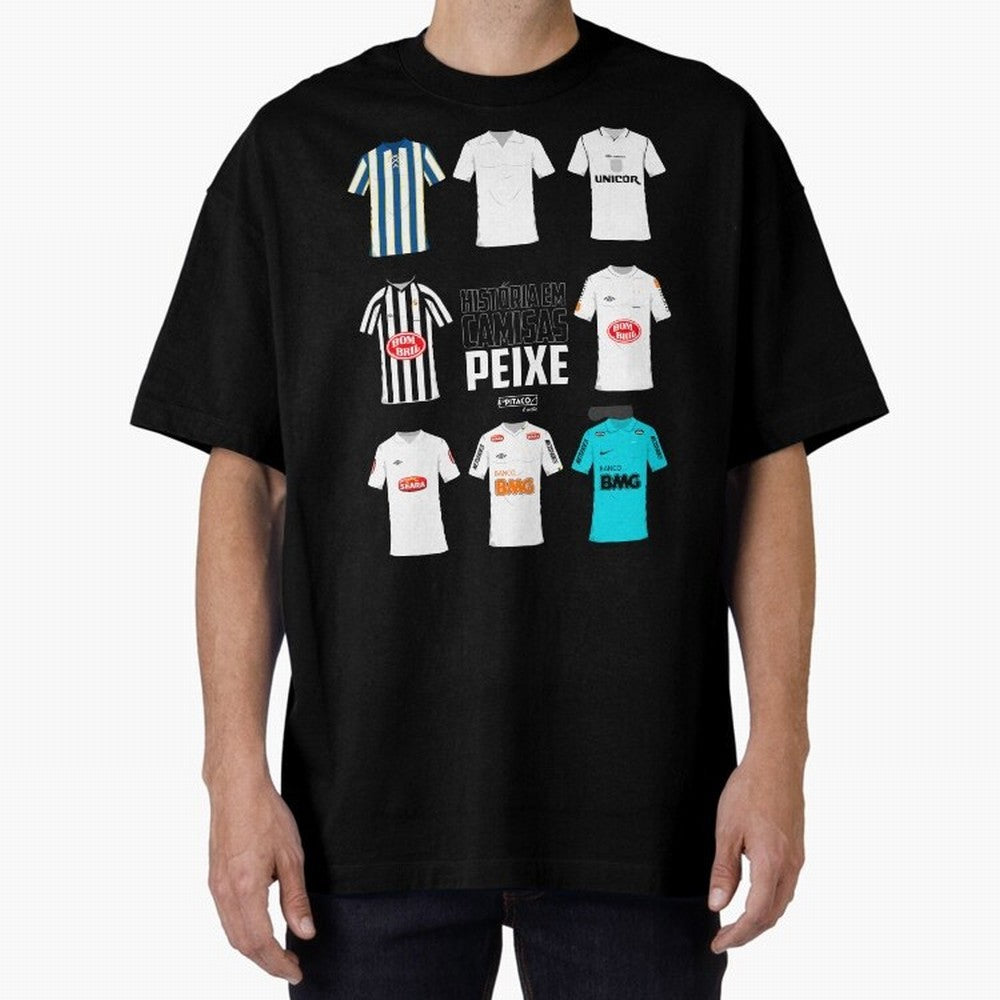 History in Shirts - Santos Classic T-Shirt Experience the FIFA World Cup 2026 USA Canada Mexico Journey through Messi, CR7 and Mbappe Highlights, Germany Pride, Football Passion, Legendary Performances, Festival Vibes and Supporter Community; Ideal