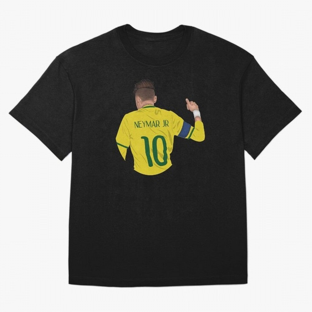 Neymar Junior Oversized T-Shirt Follow Every Goal of FIFA World Cup 2026 Group Stage for Fans of Haaland and Mbappe and Brazil, Portugal and Argentina, Bringing Goal Celebration Energy, Supporter Heritage, Football Icons and Worldwide Tournament