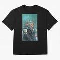 Art Neymar Wallpaper Oversized T-Shirt Honor the Beautiful Game during FIFA World Cup 2026 Driven by CR7 and Messi, Netherlands Energy, Championship Spirit, Famous Goals, Roaring Crowds and International Football Unity; Great for Supporters Who
