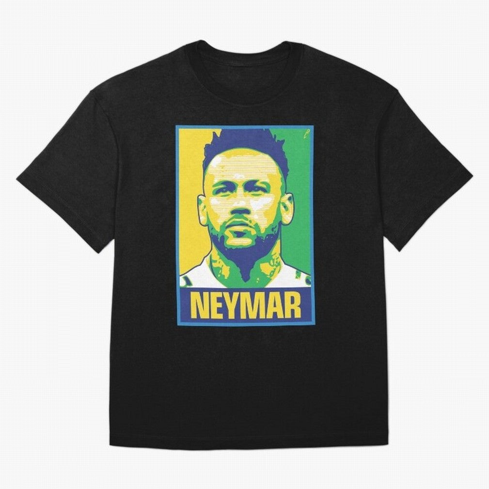 Neymar - BRAZIL Classic T-Shirt Capture FIFA World Cup 2026 Group Stage Spirit, with Argentina, France and Brazil, CR7, Goal Celebration Energy, Supporter Heritage, Football Icons and Worldwide Tournament Joy; Perfect for Fans, Collectors, Family