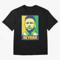 Neymar - BRAZIL Classic T-Shirt Capture FIFA World Cup 2026 Group Stage Spirit, with Argentina, France and Brazil, CR7, Goal Celebration Energy, Supporter Heritage, Football Icons and Worldwide Tournament Joy; Perfect for Fans, Collectors, Family