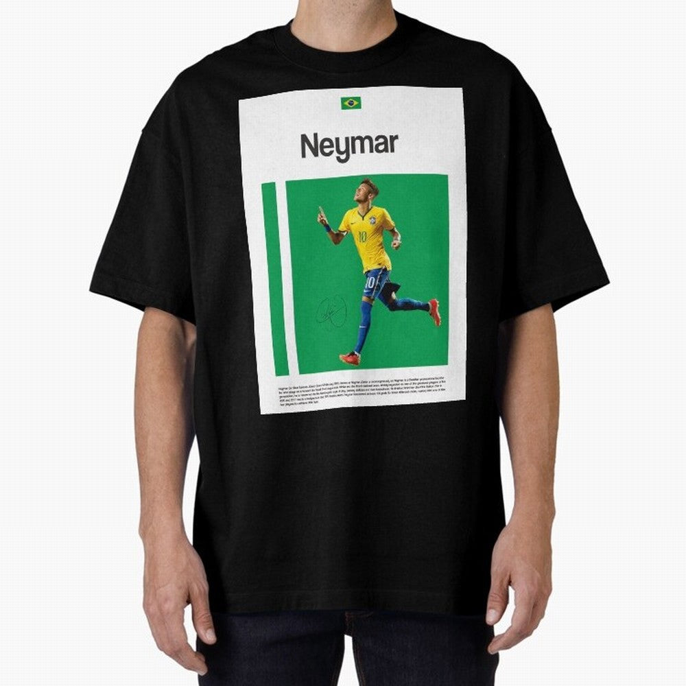 Neymar poster Classic T-Shirt Share Global Football Passion for FIFA World Cup 2026 USA Canada Mexico, Driven by Haaland, Netherlands, Championship Spirit, Famous Goals, Roaring Crowds and International Football Unity; Perfect for Supporters Who