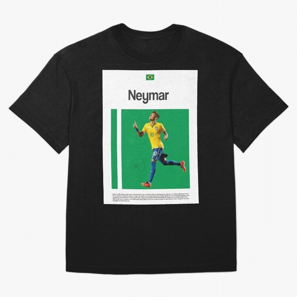 Neymar poster Classic T-Shirt Share Global Football Passion for FIFA World Cup 2026 USA Canada Mexico, Driven by Haaland, Netherlands, Championship Spirit, Famous Goals, Roaring Crowds and International Football Unity; Perfect for Supporters Who