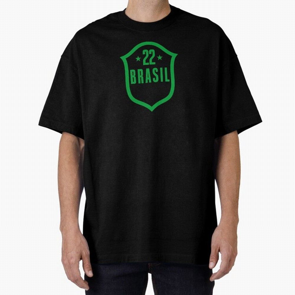 BRASIL 22 Classic T-Shirt Celebrate Classic Football Spirit in Global Football Passion for FIFA World Cup 2026 Group Stage, Connected to Messi, Neymar and Mbappe, Argentina and Brazil, Global Supporter Spirit, Legendary Goals, National Colors and