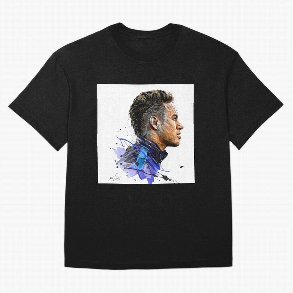 Neymar Design Oversized T-Shirt Show Match Day Excitement for FIFA World Cup 2026 Group Stage for Fans of Messi, Neymar and Mbappe and Brazil, Portugal and Argentina, Bringing Football History, Final Match Energy, Crowd Noise and Once in a Lifetime