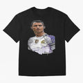 Cristiano Ronaldo Classic T-Shirt Mark Global Football Passion for FIFA World Cup 2026 Group Stage, Celebrating Messi, CR7 and Mbappe, Portugal, Spain and Germany, Game Day Rituals, Football Legends, Country Pride and the Road to the Final; Perfect