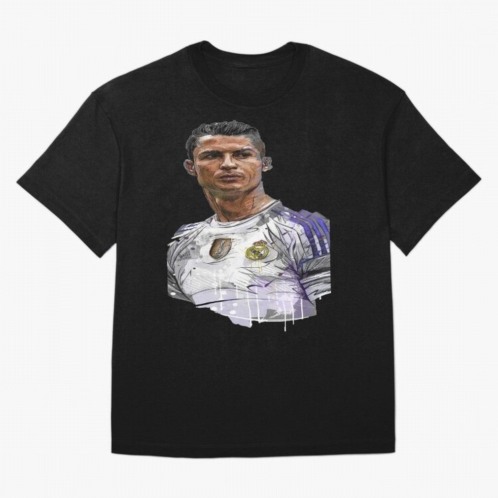 Cristiano Ronaldo Classic T-Shirt Mark Global Football Passion for FIFA World Cup 2026 Group Stage, Celebrating Messi, CR7 and Mbappe, Portugal, Spain and Germany, Game Day Rituals, Football Legends, Country Pride and the Road to the Final; Perfect