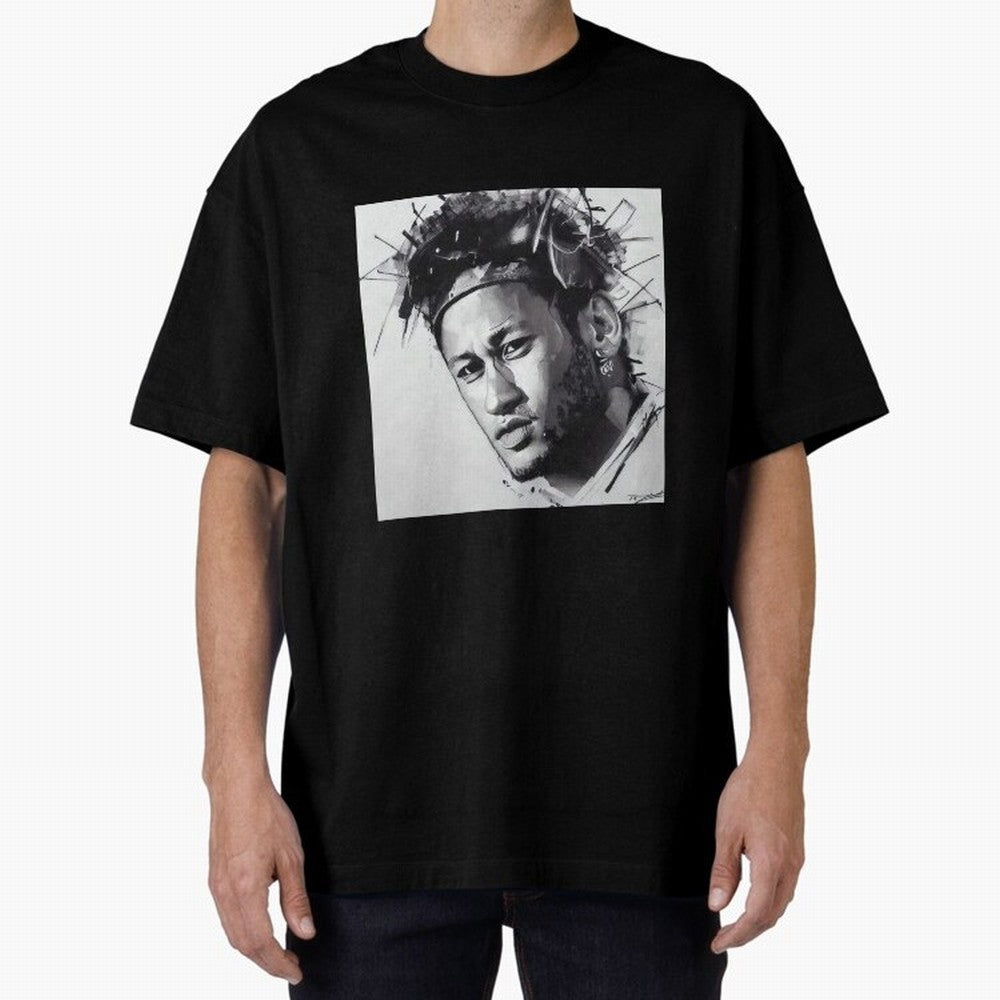black and white Neymar Classic T-Shirt Represent Football Lovers during FIFA World Cup 2026 USA Canada Mexico for Fans of Haaland and Brazil, Bringing Global Supporter Spirit, Legendary Goals, National Colors and Tournament Celebration; Great for