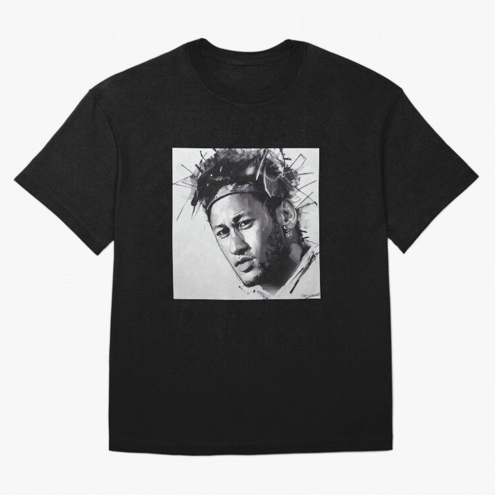 black and white Neymar Classic T-Shirt Represent Football Lovers during FIFA World Cup 2026 USA Canada Mexico for Fans of Haaland and Brazil, Bringing Global Supporter Spirit, Legendary Goals, National Colors and Tournament Celebration; Great for