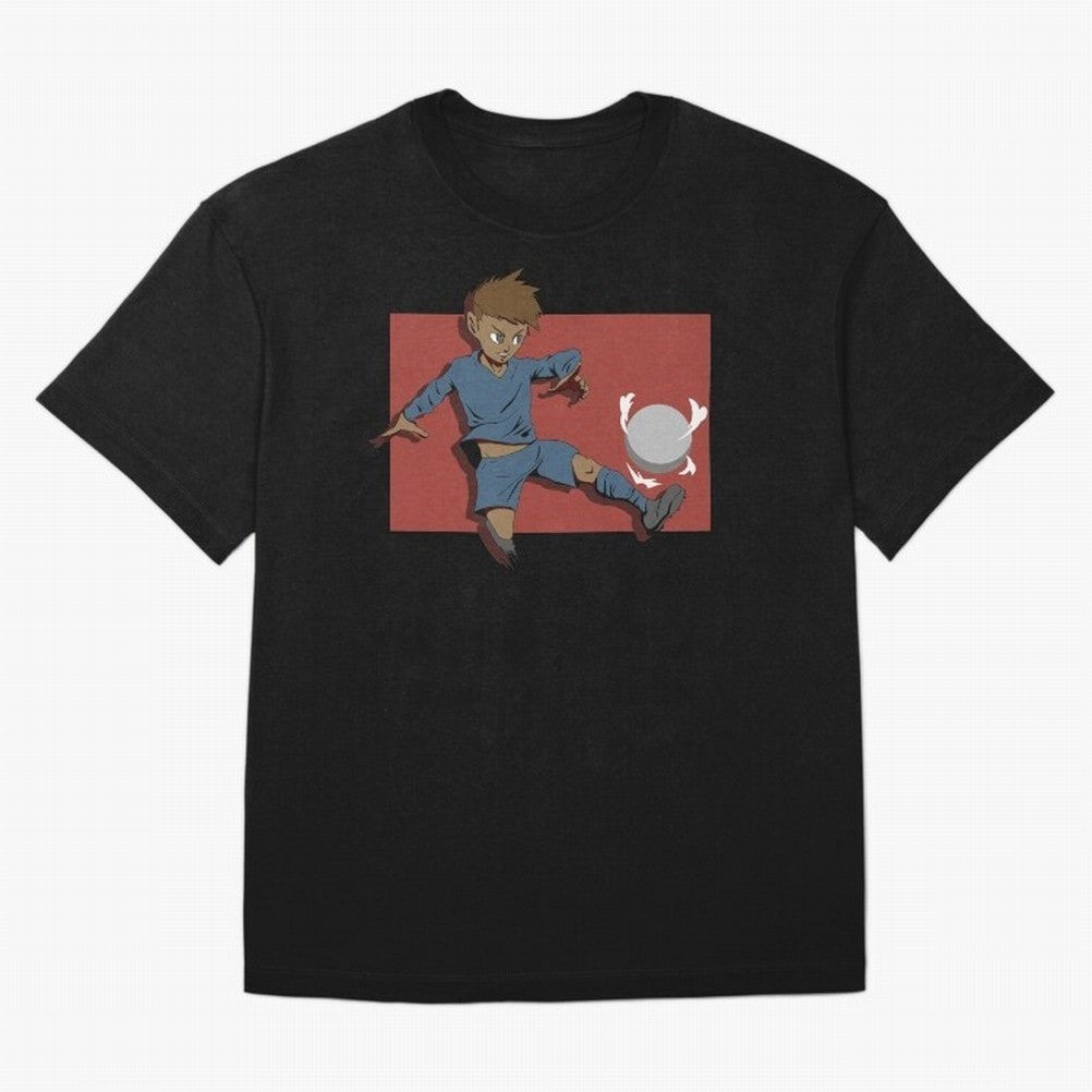 Footballer in action Oversized T-Shirt Wear the Spirit of Global Football Passion for FIFA World Cup 2026 Group Stage, Inspired by Haaland, Spain, Supporter Pride, Iconic Celebrations, Legendary Names and Global Match Day Energy; Ideal for Football