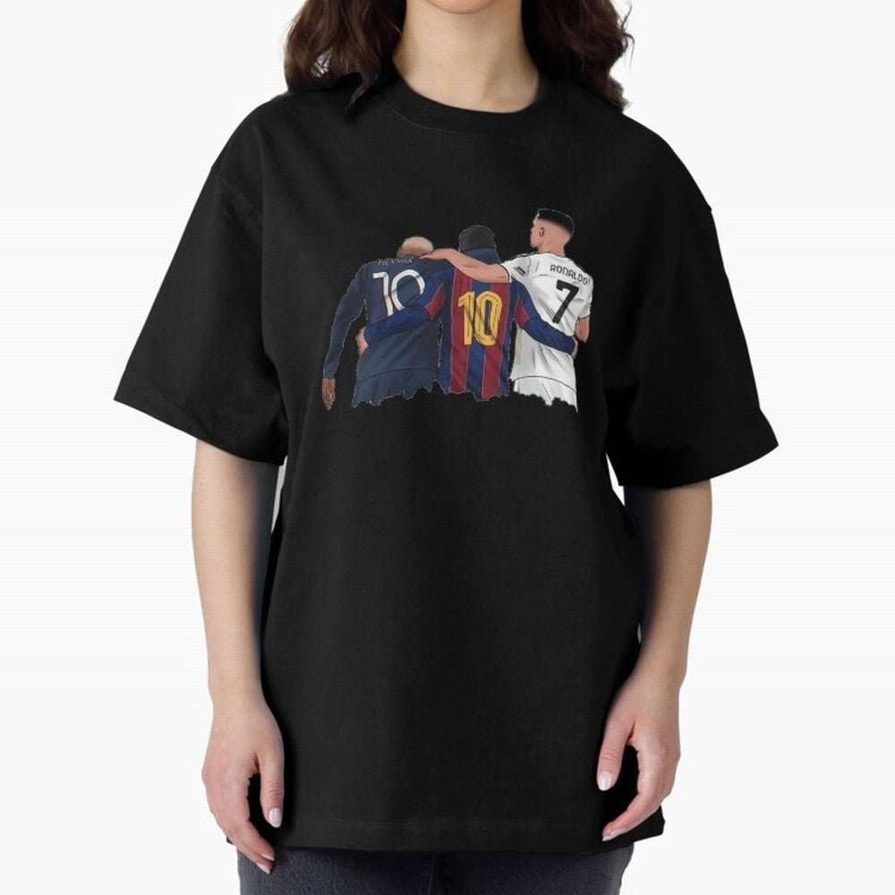 Football Messi, Ronaldo, neymar tshirt Classic T-Shirt Discover FIFA World Cup 2026 USA Canada Mexico with Neymar, Haaland and Cristiano Ronaldo, Argentina, France and Brazil Energy, Tournament Hype, Historic Matchups, Family Viewing Parties and