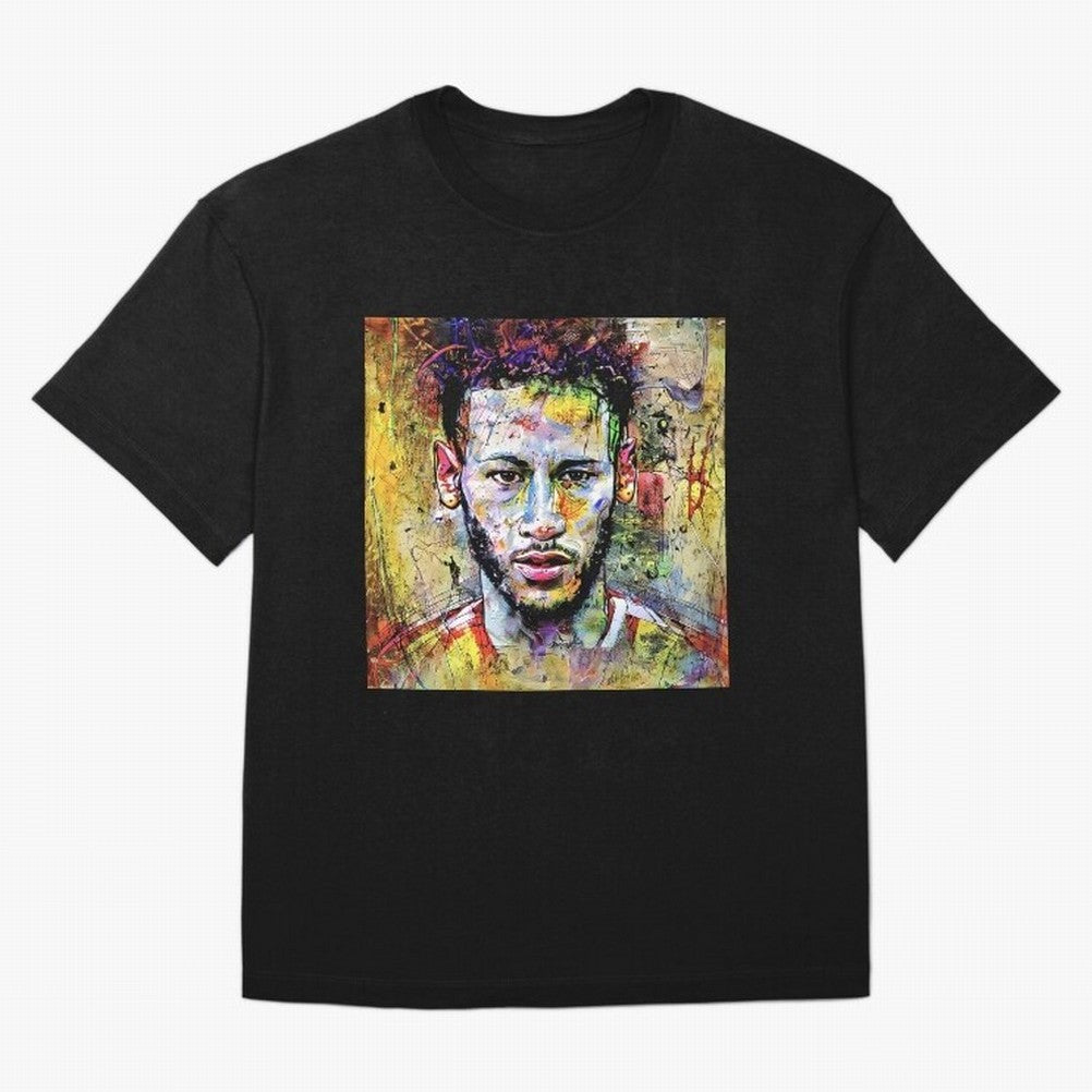Impression on Neymar Classic T-Shirt Honor the Beautiful Game during FIFA World Cup 2026 Group Stage for Fans of CR7 and Messi and France and Portugal, Bringing Champion Mindset, Group Stage Buzz, Knockout Tension and Passionate Fan Culture;