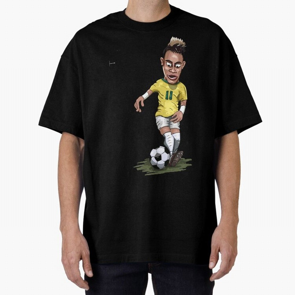 FOOTBALL ARTIST NEYMAR Brasil Essential T-Shirt Back the Journey through FIFA World Cup 2026 for Fans of Messi and England, France and Netherlands, Bringing Vintage Soccer Flavor, Modern Football Stars, National Flags and Final Night Emotion;