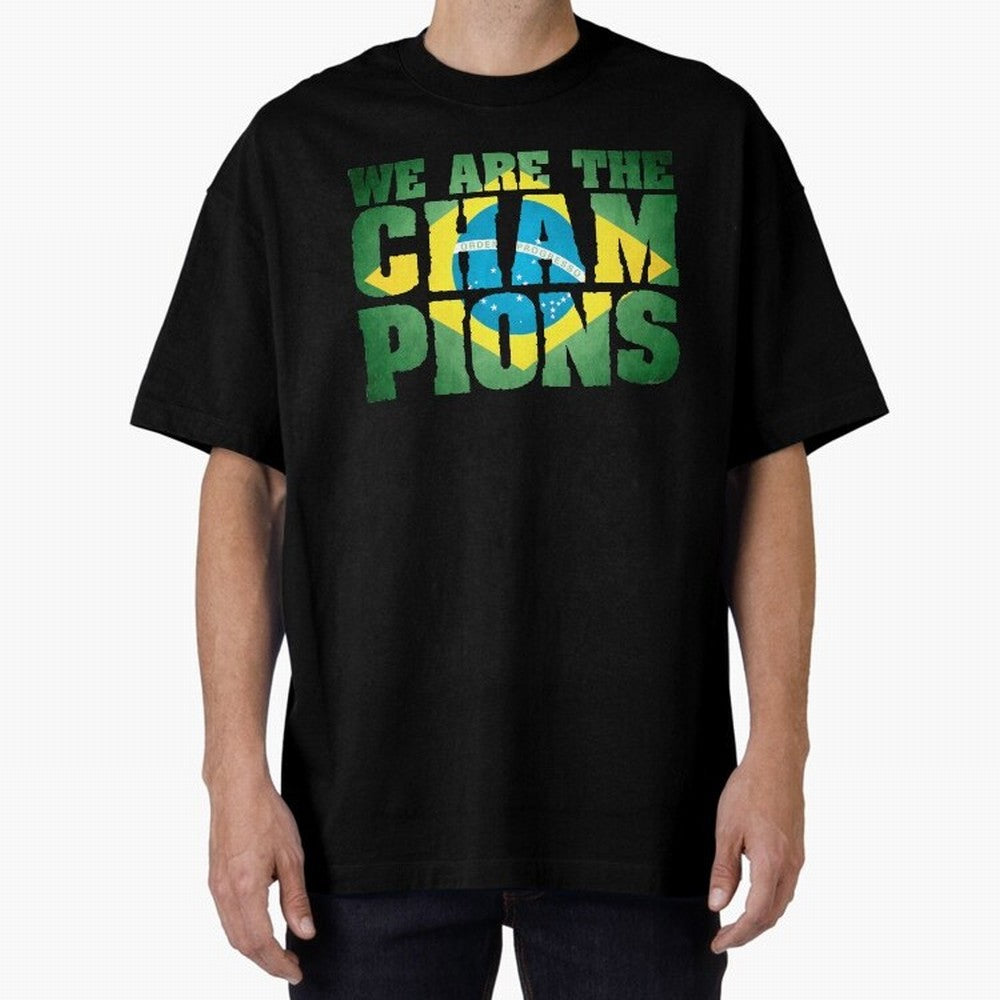 Champion Brazil Classic T-Shirt Create Match Day Hype around FIFA World Cup 2026 Group Stage, Neymar, Brazil, Portugal and Argentina, Retro Football Energy, Iconic Rivalries, Trophy Chase Drama and Stadium Atmosphere; Ideal for Fans Who Follow