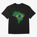 Map of Brazil (Brazil) Classic T-Shirt Cheer through Every Moment of Match Day Hype around FIFA World Cup 2026, CR7 and Messi, England, France and Netherlands, Champion Mindset, Group Stage Buzz, Knockout Tension and Passionate Fan Culture; Perfect