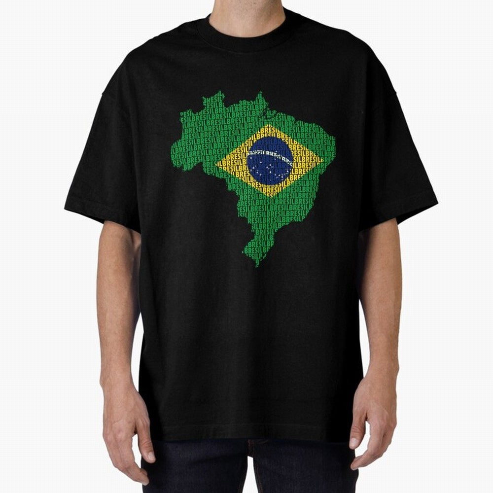 Map of Brazil (Brazil) Classic T-Shirt Cheer through Every Moment of Match Day Hype around FIFA World Cup 2026, CR7 and Messi, England, France and Netherlands, Champion Mindset, Group Stage Buzz, Knockout Tension and Passionate Fan Culture; Perfect