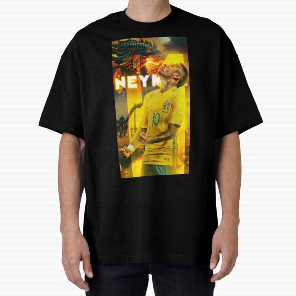 Art Neymar Wallpaper Classic T-Shirt Live the Energy of FIFA World Cup 2026 Spirit, Celebrating Brazil, Portugal and Argentina, Neymar, Global Supporter Spirit, Legendary Goals, National Colors and Tournament Celebration; Made for Die Hard