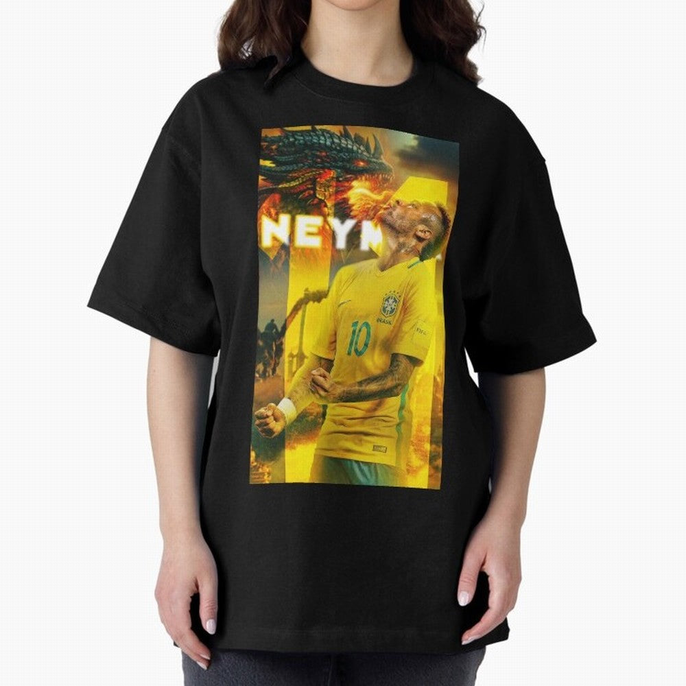Art Neymar Wallpaper Classic T-Shirt Live the Energy of FIFA World Cup 2026 Spirit, Celebrating Brazil, Portugal and Argentina, Neymar, Global Supporter Spirit, Legendary Goals, National Colors and Tournament Celebration; Made for Die Hard
