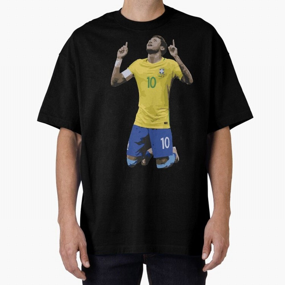 neymar brazil celebration Classic T-Shirt Celebrate Soccer Greatness during Global Football Passion for FIFA World Cup 2026 USA Canada Mexico, Inspired by Cristiano Ronaldo, Spain and Netherlands, Sports Nostalgia, International Competition, Famous