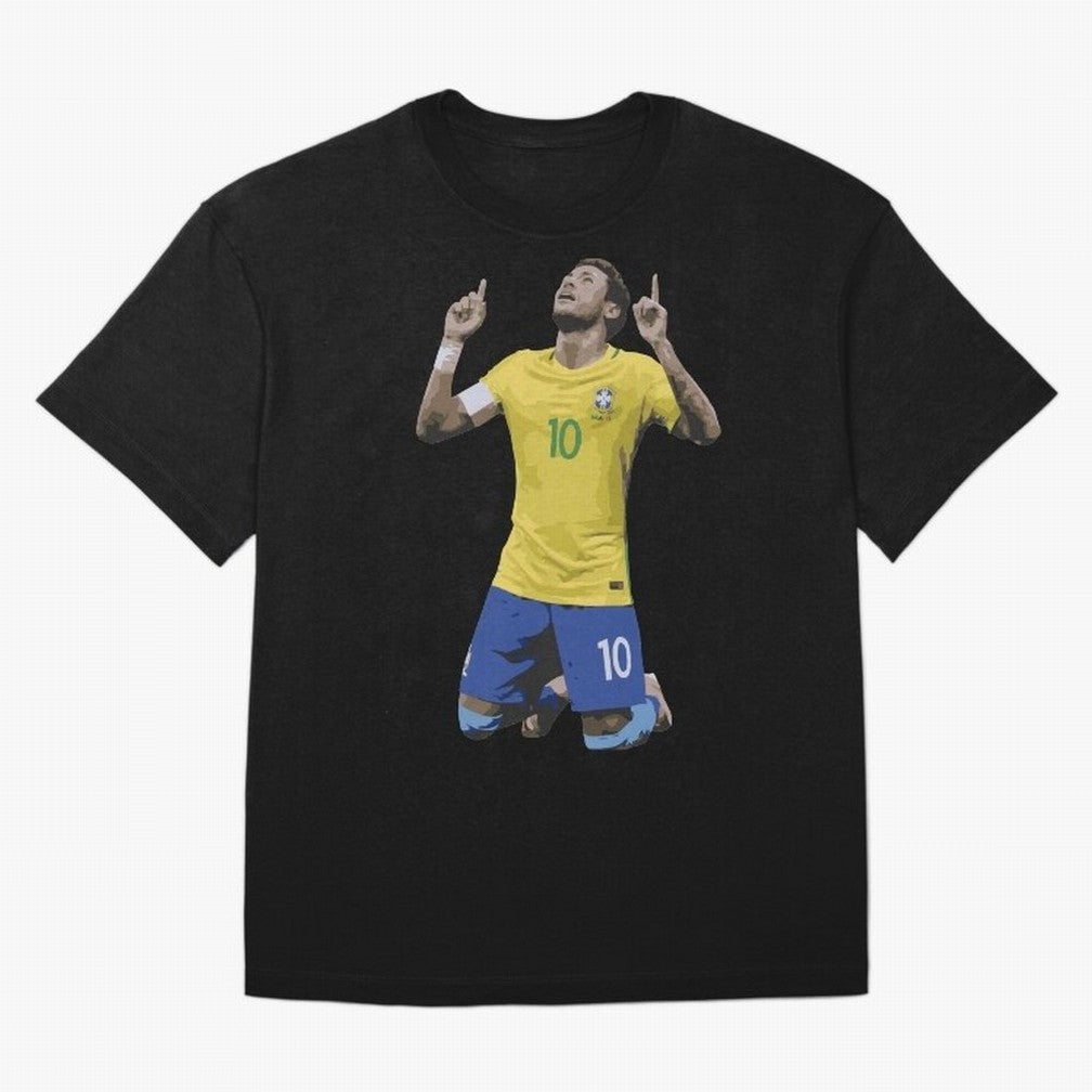 neymar brazil celebration Classic T-Shirt Celebrate Soccer Greatness during Global Football Passion for FIFA World Cup 2026 USA Canada Mexico, Inspired by Cristiano Ronaldo, Spain and Netherlands, Sports Nostalgia, International Competition, Famous
