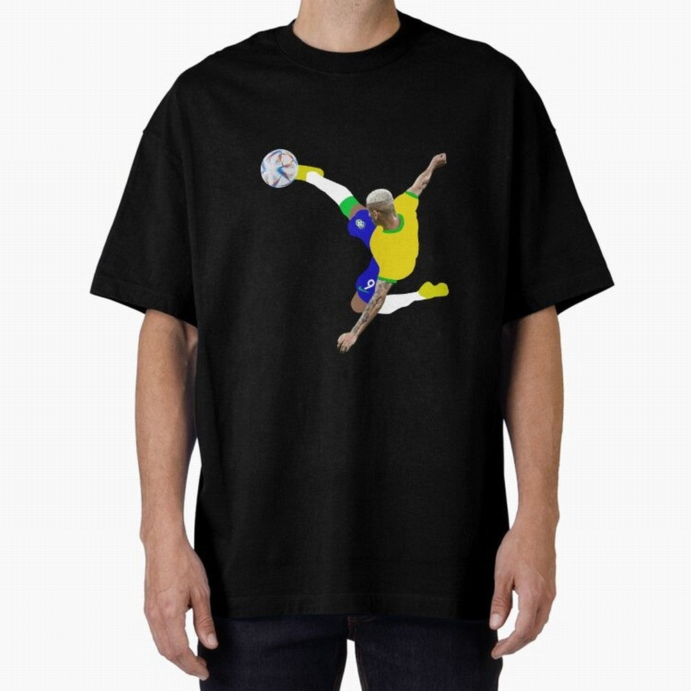 The Brazil best Goal Richarlison Classic T-Shirt Bring a Vintage Feel to the FIFA World Cup 2026 Journey through Messi, CR7 and Mbappe Highlights, England and Germany Pride, Fan Favorite Moments, National Team Passion, Big Match Drama and Soccer