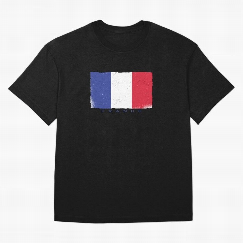 France Flag Design Classic T-Shirt Celebrate Every Goal in FIFA World Cup 2026 USA Canada Mexico with Mbappe and Neymar, Portugal, Spain and Germany Energy, Sports Nostalgia, International Competition, Famous Players and Unforgettable Victories;
