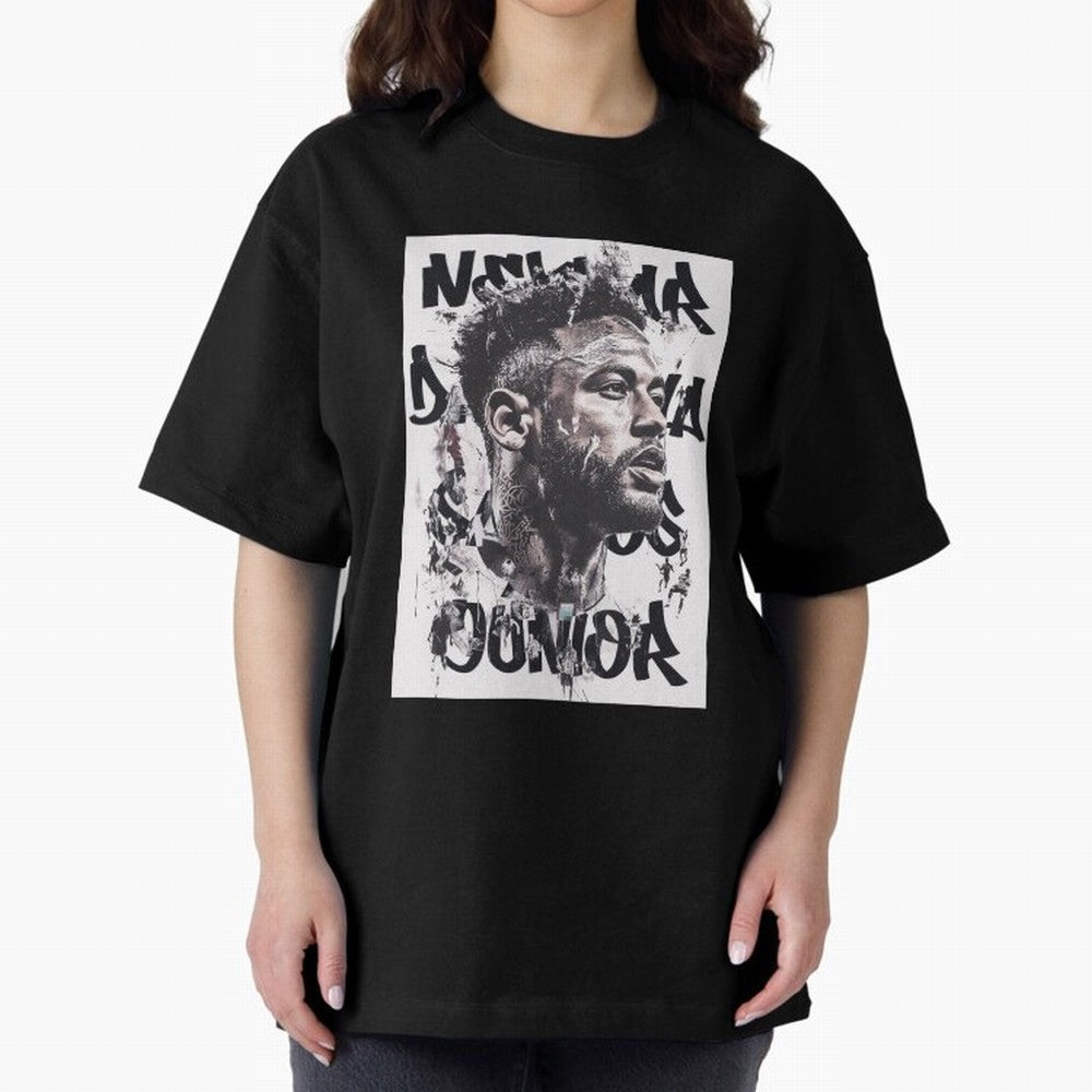 Potrait artistic collage of Neymar Classic T-Shirt Elevate FIFA World Cup 2026 Group Stage Celebrating Cristiano Ronaldo, Argentina and Brazil Energy, Supporter Pride, Iconic Celebrations, Legendary Names and Global Match Day Energy; Great for