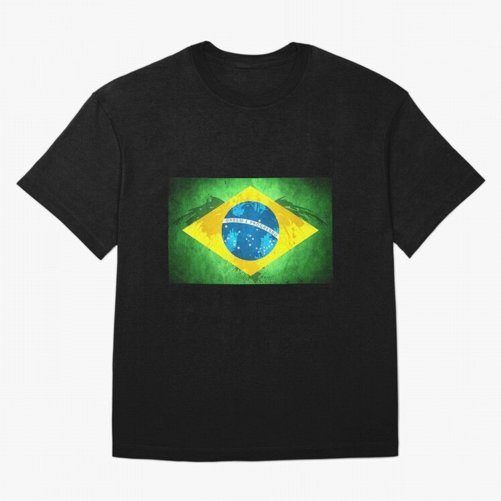 Brazil Oversized T-Shirt Carry Global Football Passion for FIFA World Cup 2026 USA Canada Mexico, Made for Haaland and Mbappe, Brazil, Portugal and Argentina, Soccer Culture, Superstar Moments, National Team Dreams and Competitive Fire; Perfect for
