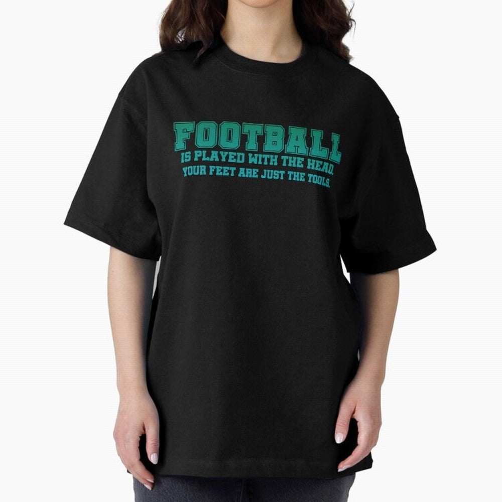 Football is played with the head. Classic T-Shirt Show Fan Pride Across Match Day Hype around FIFA World Cup 2026 Group Stage, Messi and Cristiano Ronaldo, Spain and Netherlands, Sports Nostalgia, International Competition, Famous Players and