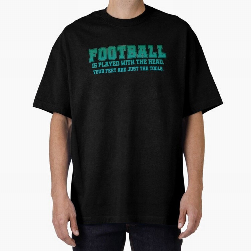 Football is played with the head. Classic T-Shirt Show Fan Pride Across Match Day Hype around FIFA World Cup 2026 Group Stage, Messi and Cristiano Ronaldo, Spain and Netherlands, Sports Nostalgia, International Competition, Famous Players and
