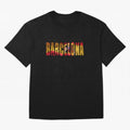 Barcelona city 2 Oversized T-Shirt Feel the Heartbeat of FIFA World Cup 2026 USA Canada Mexico Highlighting Messi, CR7 and Mbappe, Germany Energy, Football Festival Excitement, Trophy Ambitions, Country Rivalries and Star Player Buzz; Perfect for