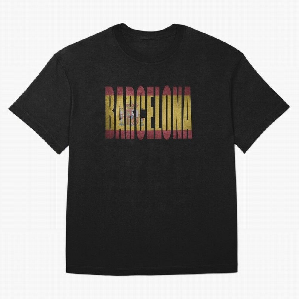 Barcelona city Oversized T-Shirt Stand Out with Spirit from the FIFA World Cup 2026 Journey through Neymar, Haaland and Cristiano Ronaldo Highlights, Argentina and Brazil Pride, Fan Favorite Moments, National Team Passion, Big Match Drama and