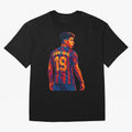 Lamine Yamal Oversized T-Shirt Share the FIFA World Cup 2026 Group Stage Journey through Mbappe and Neymar Highlights, France and Portugal Pride, Sports Nostalgia, International Competition, Famous Players and Unforgettable Victories; Ideal for