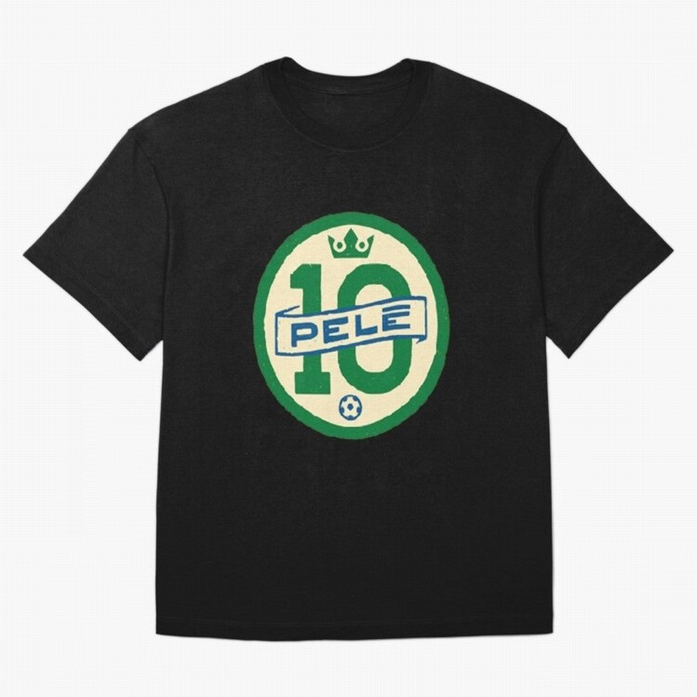 Signed Pele Shirt Oversized T-Shirt Carry the Dream of Match Day Hype around FIFA World Cup 2026 Group Stage, Messi, England, France and Netherlands, Retro Football Energy, Iconic Rivalries, Trophy Chase Drama and Stadium Atmosphere; Ideal for Fans