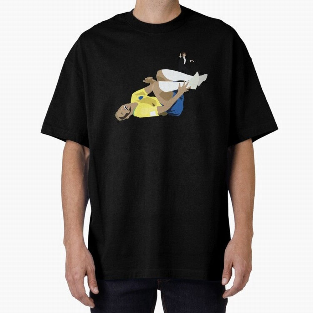 Neymar Vs James Bond Classic T-Shirt Follow the Final Road of FIFA World Cup 2026 USA Canada Mexico Spirit, Driven by Brazil, Portugal and Argentina, Cristiano Ronaldo, Stadium Memories, Football Loyalty, International Chants and Championship