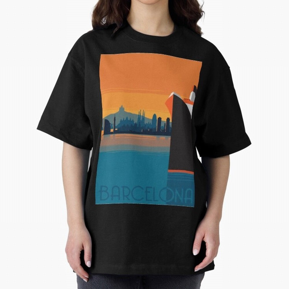 Barcelona Spain Travel Classic T-Shirt Show Up for the Glory of Global Football Passion for FIFA World Cup 2026, Capturing Neymar, Spain and Netherlands, Match Day Excitement, Supporter Culture, Golden Goals and Global Football Passion; Ideal for