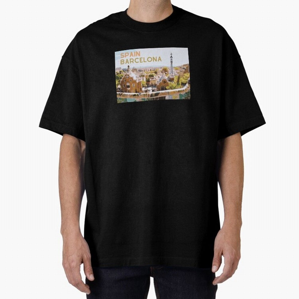 Barcelona Print Classic T-Shirt Celebrate National Team Dreams in Global Football Passion for FIFA World Cup 2026 Group Stage, Made for Messi, Neymar and Mbappe, Brazil, Portugal and Argentina, Retro Football Energy, Iconic Rivalries, Trophy Chase