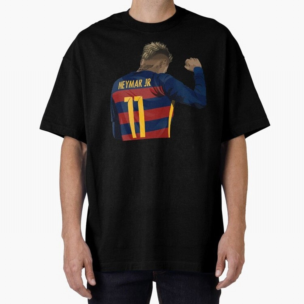 Neymar Oversized T-Shirt Celebrate Global Passion for FIFA World Cup 2026 Spirit, Centered on England and Germany, Cristiano Ronaldo, Haaland and CR7, Game Day Rituals, Football Legends, Country Pride and the Road to the Final; Great for Supporters