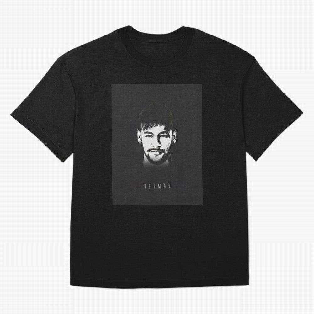 Designs by Neymar Illustration Classic T-Shirt Bring Stadium Energy to the FIFA World Cup 2026 USA Canada Mexico Journey through Neymar, Haaland and Cristiano Ronaldo Highlights, Argentina, France and Brazil Pride, Retro Football Energy, Iconic