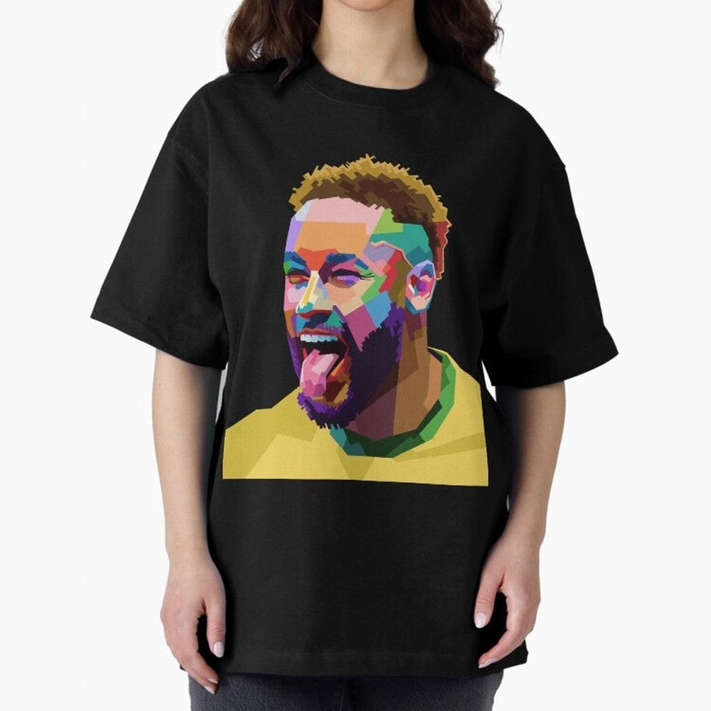 Neymar Brazil Squad Team Pop Art Classic T-Shirt Honor Champions and Dreams in FIFA World Cup 2026 USA Canada Mexico Connected to Messi and Cristiano Ronaldo, Argentina and Brazil Energy, Championship Spirit, Famous Goals, Roaring Crowds and